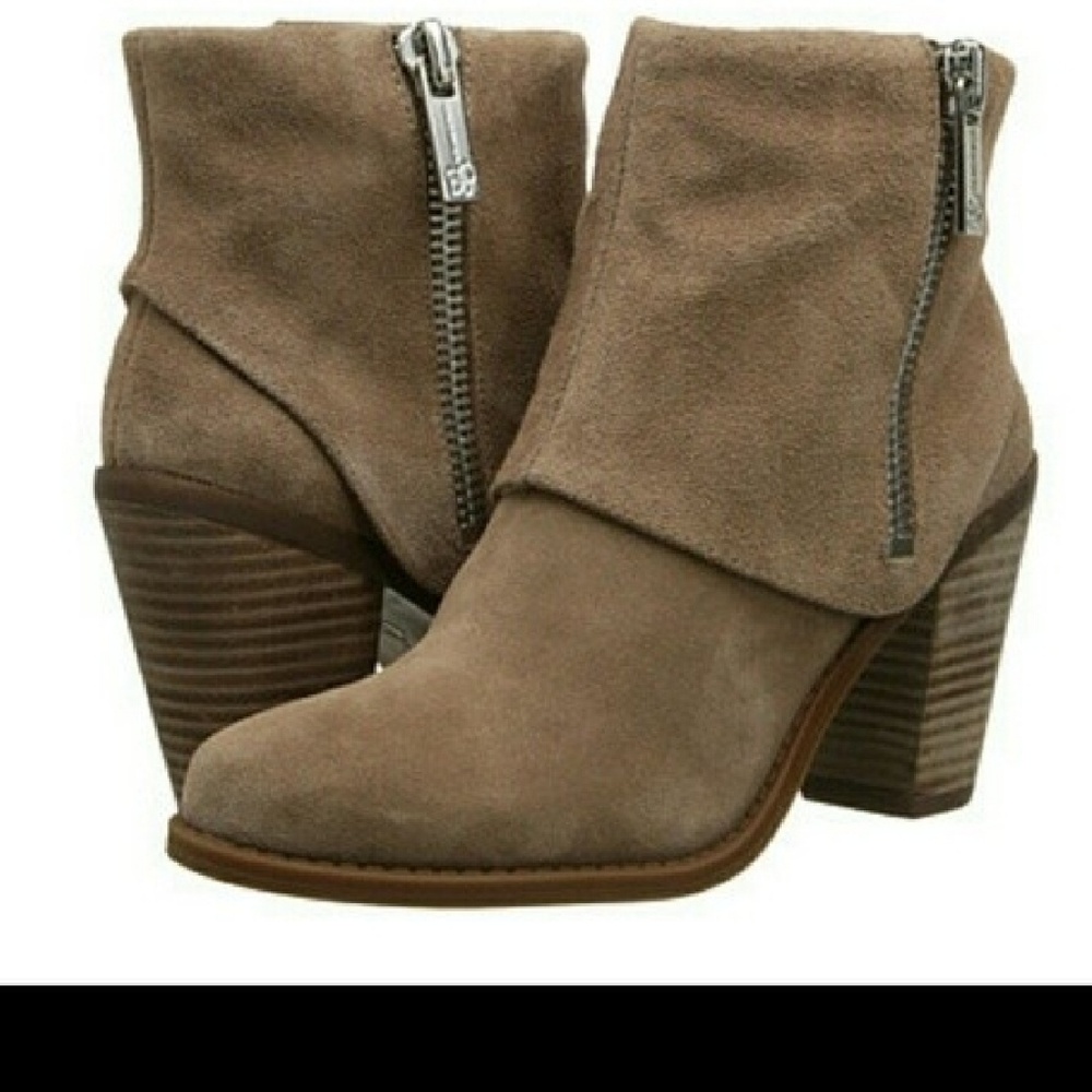 jessica simpson taupe booties